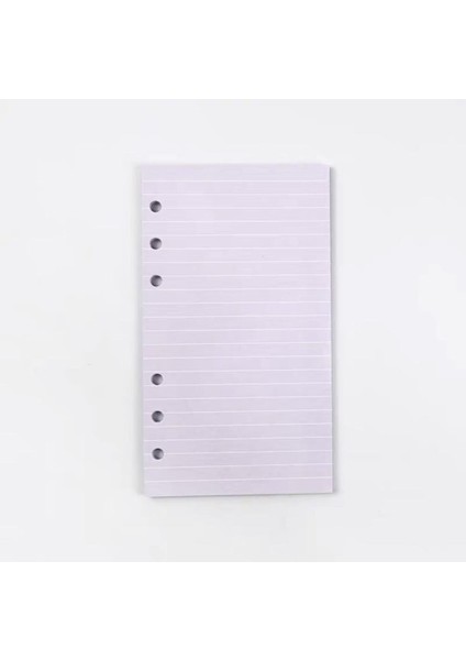 Mor Çizgi Stili A7 45 Sayfa A5 A6A7 Spiral Defter Yedek Iç Sayfa Haftalık Aylık Yapılacaklar Satır Nokta Izgara Iç Kağıt Ofis Malzemeleri (Yurt Dışından)