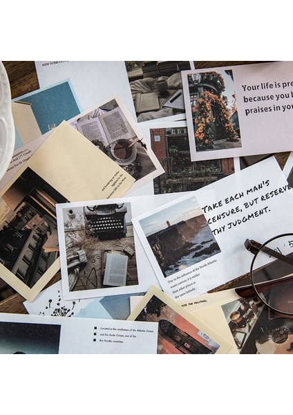 Bir Stil Yoonfueetspack Vintage Memo Blokları Çıkartma Yapışkan Notlar Için Günlük Defter Scrapbooking Malzeme Kağıt Kawaii Not Defteri Ajanda (Yurt Dışından) modelleri