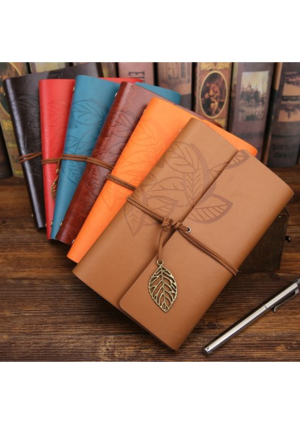 Kahverengi Tarzı A7 Retro Defter Günlük Defter Edebiyat Pu Deri Not Defteri Kırtasiye Hediyeler Seyahatçi Günlük Planlayıcılar Ofis Okul Malzemeleri (Yurt Dışından) modelleri