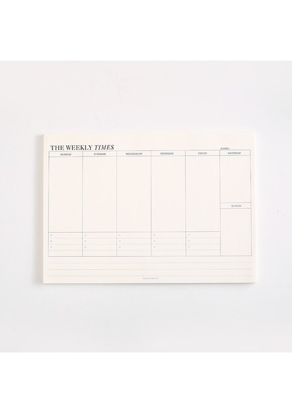 Haftalık Stil Günlük Planlayıcı Defter Takvim Defteri Ajanda Kraft Kağıt Defterler Spiral Ajandalar A5 Spiral (Yurt Dışından)