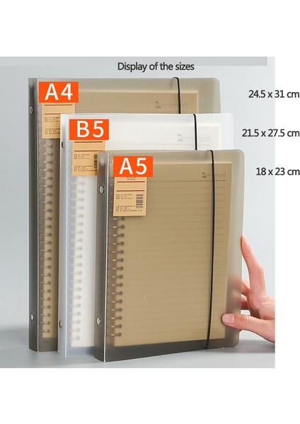 Boş Dolum Stili B5 A4A5B5 Dolgu Kağıt Defter Takılabilir 4 Iç Opsiyonlu Günlük Ajanda Planlayıcı Ofis Okul Malzemeleri Kırtasiye (Yurt Dışından) indirimleri