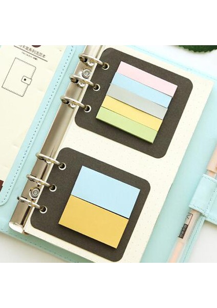 Bloknot (2 Adet) Stili A5 Renkli Defter Indeks Sayfası Mat Kapak Spiral Günlük Planlayıcı Kağıt Not Defteri Kategori Sayfaları Kırtasiye (Yurt Dışından)