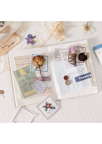 C Stili Dimeets Bitki Kayıt Defteri Not Defteri Dekor Scrapbooking Günlükler Materyal Kağıt Kendin Yap Günlüğü El Yapımı Kolaj Kartı (Yurt Dışından)