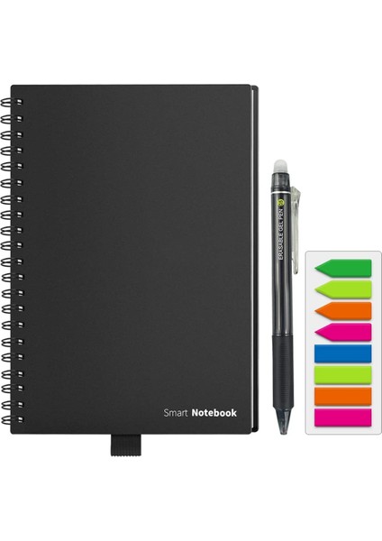 A6-Noktalı Çizgili Stil Yenilikçi Yeniden Kullanılabilir Defter A4 Silinebilir Tel Spiral Defter Çizim Defterleri Uygulama Depolama Ofis Çocuk Hediye (Yurt Dışından)