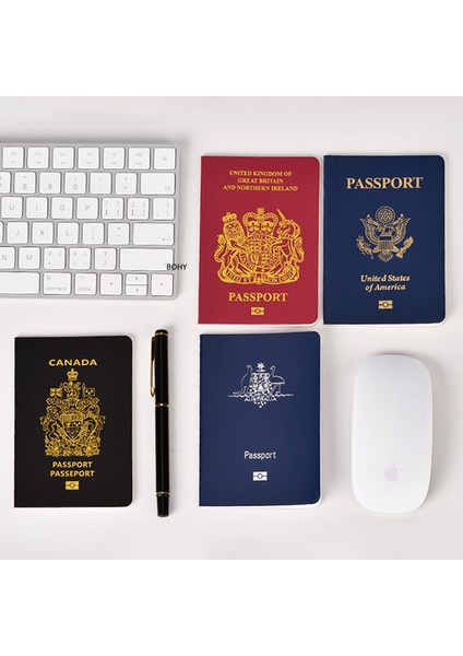 Tayland Tarzı 9X12.5CM Simülasyon Pasaportu Kamera Not Defteri Yaratıcı Hediye Film Malzemeleri Okul Malzemeleri Günlük Cep Takvimi (Yurt Dışından) fiyatları