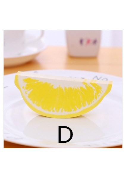 D Stili 1 Lot Yapışkan Notlar Dıy Meyve Sebzeler Memo Blokları Kawaages Sticker Post Bookmark Point It Marker Memo Sticker Kağıdı (Yurt Dışından)