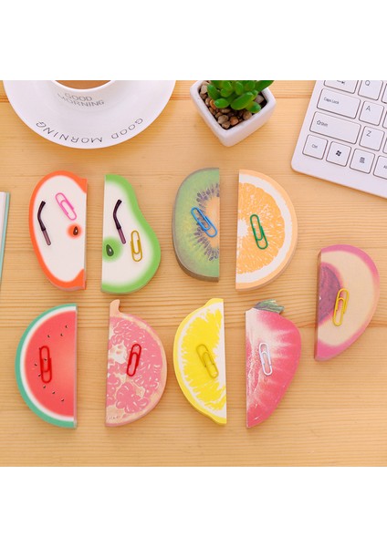 D Stili 1 Lot Yapışkan Notlar Dıy Meyve Sebzeler Memo Blokları Kawaages Sticker Post Bookmark Point It Marker Memo Sticker Kağıdı (Yurt Dışından) indirimleri