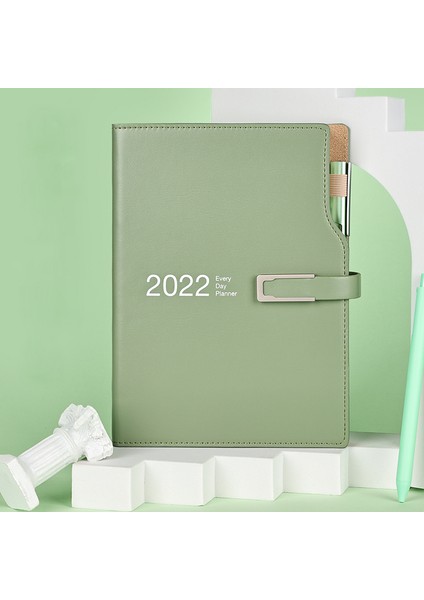 Bordo Tarzı Ajanda Lanner Kırtasiye Düzenleyici A6 A5 Defter ve Günlük ile Kalem Haftalık Ajanda Not Defteri Okul Defteri Not Defteri (Yurt Dışından) modelleri