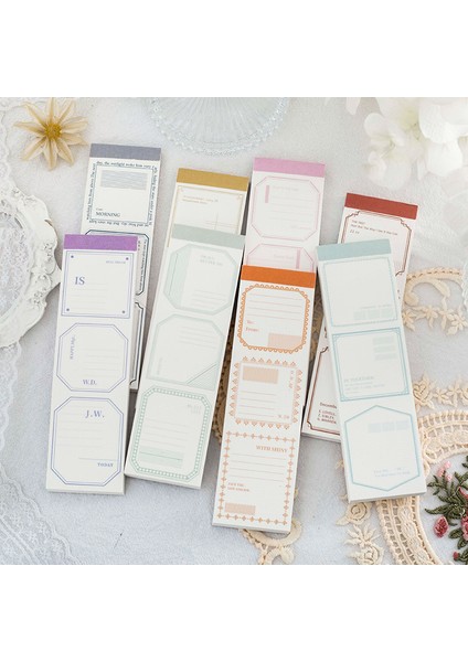 E Stili Dimeets Cloud Shadow Serisi Vintage Not Defteri Özel Malzeme Kağıt Dekor Günlüğü Bloknot Scrapbooking Retro Koleksiyon Kağıdı (Yurt Dışından) fiyatları