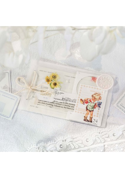 E Stili Dimeets Cloud Shadow Serisi Vintage Not Defteri Özel Malzeme Kağıt Dekor Günlüğü Bloknot Scrapbooking Retro Koleksiyon Kağıdı (Yurt Dışından) indirimleri