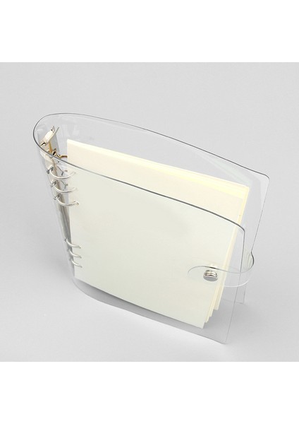 Izgara Stili A5 Şeffaf Halka Bağlı Defter A6 A5 Not Defteri Günlük A5 Ajanda Ofis Malzemeleri (Yurt Dışından) fırsatları