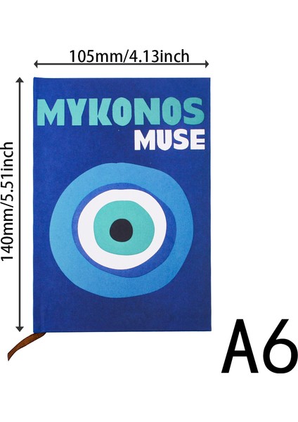 No.5 Tarzı A6 A6 Defterler Moda Kapaklar Seyahat Defterleri Günlük Not Defteri Yaratıcı Sert Kapaklı Günlük Kitaplar Ofis Malzemeleri Kırtasiye Hediye (Yurt Dışından)