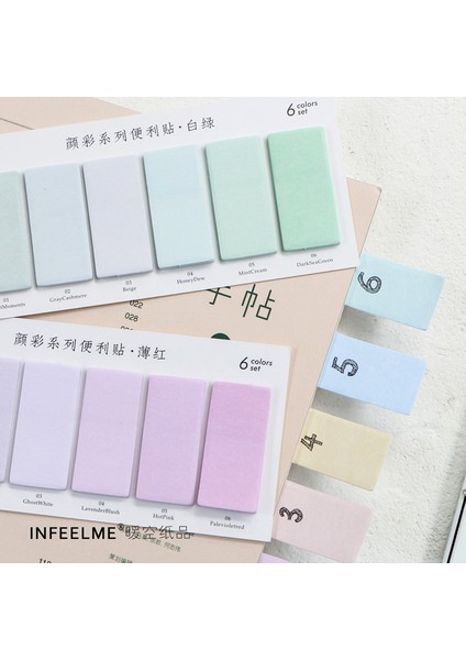 F Stili Etspad Suluboya Defter Planlayıcı Ayraç Not Kağıdı Etiket Yapışkan Not Sticker Işaretleyici Endeks Ped Tab Memo Bayrak Etiketler - Türkçe E-Ticaret Başlığı (Yurt Dışından)