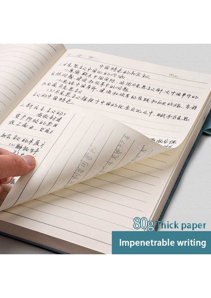Klasik Siyah A4 Stili A4 Defter Ultra Kalın Kalınlaştırılmış Not Defteri Iş Yumuşak Deri Toplantı Kayıt Defteri Ofis Günlüğü Sketchbook Öğrenciler Sevimli (Yurt Dışından)