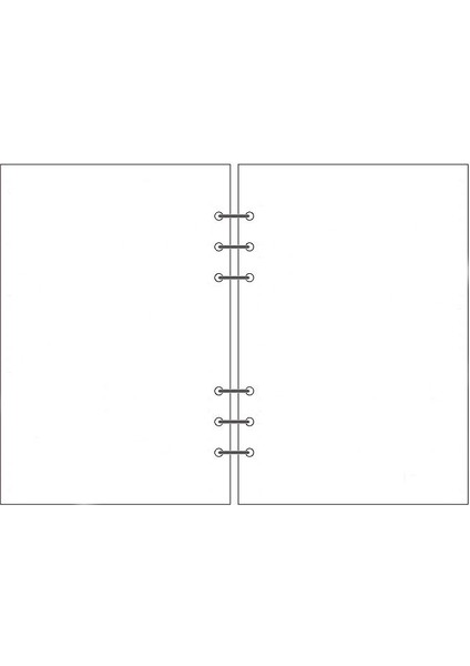 Boş Stil A5 Toplam 90 Yaprak Cla Delikli Defter Takımı Iç Kağıt Yenileme Iç Kağıtlar: Çizgili, Kareli, Noktalı, Liste, Günlük Haftalık Aylık Planlayıcı A5 A6 (Yurt Dışından)