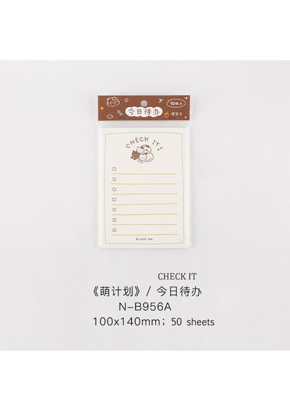 Stilini Kontrol Et Kawaii Planlayıcı Not Defteri Günlük Haftalık Plan Okul Ofis Malzemeleri Şirin Defter Masaüstü Gereçleri (Yurt Dışından)