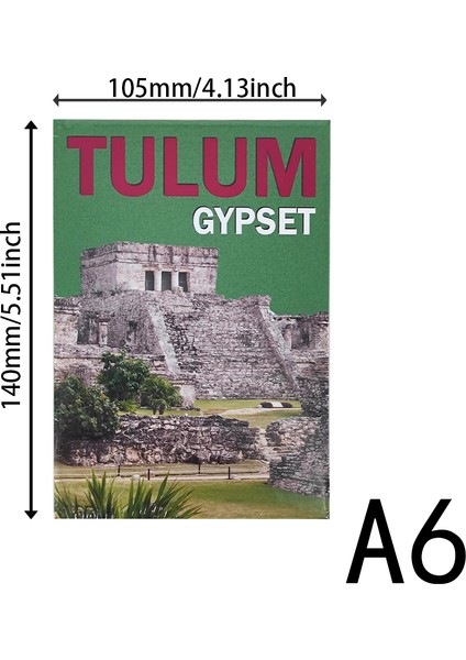 No.27 Tarzı A6 A6 Defterler Moda Kapaklar Seyahat Defterleri Günlük Not Defteri Yaratıcı Sert Kapaklı Günlük Kitaplar Ofis Malzemeleri Kırtasiye Hediye (Yurt Dışından)