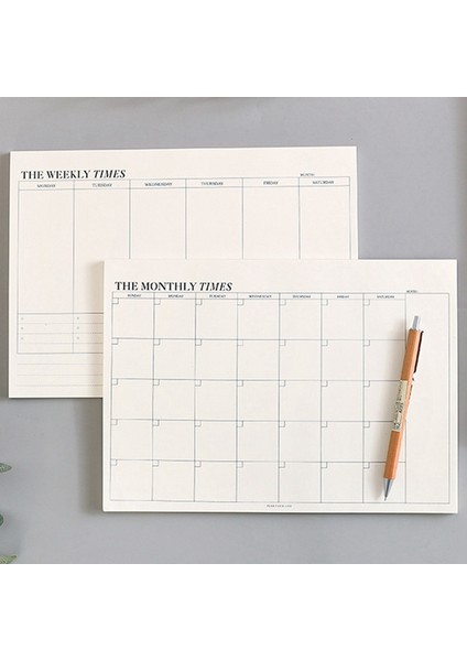 Tuğla Kırmızısı Stili Günlük Haftalık Aylık Planlayıcı Defter Ajanda Günlük Ajanda Zamanlayıcı Okul Kırtasiye Ofis Malzemeleri (Yurt Dışından) fiyatları