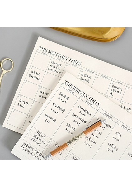 Tuğla Kırmızısı Stili Günlük Haftalık Aylık Planlayıcı Defter Ajanda Günlük Ajanda Zamanlayıcı Okul Kırtasiye Ofis Malzemeleri (Yurt Dışından) indirimleri