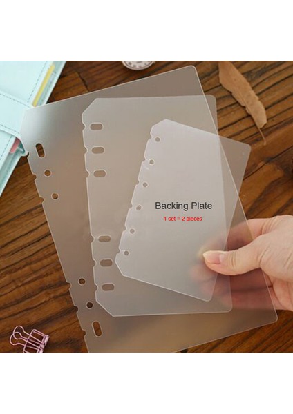 Arka Plaka (2 Adet) Stili A7 Renkli Defter Indeks Sayfası Mat Kapak Spiral Günlük Planlayıcı Kağıt Not Defteri Kategori Sayfaları Kırtasiye (Yurt Dışından)