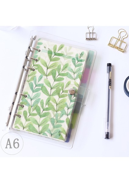 Arka Plaka (2 Adet) Stili A7 Renkli Defter Indeks Sayfası Mat Kapak Spiral Günlük Planlayıcı Kağıt Not Defteri Kategori Sayfaları Kırtasiye (Yurt Dışından)