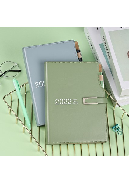 Açık Gri Tarzı Ajanda Lanner Kırtasiye Düzenleyici A6 A5 Defter ve Günlük ile Kalem Haftalık Ajanda Not Defteri Okul Defteri Not Defteri (Yurt Dışından) fırsatları