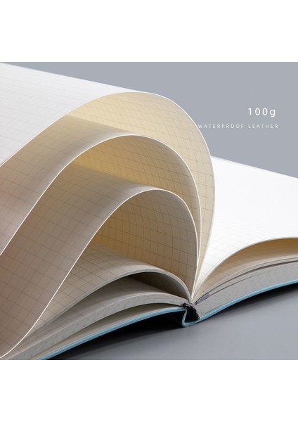 Bir Stil B5 Defter A5B5 Kalın Büyük Süper Kalın Izgara Kareli Defter Günlük Cuaderno Defterler Defter Günlük Izgara Kitap (Yurt Dışından)