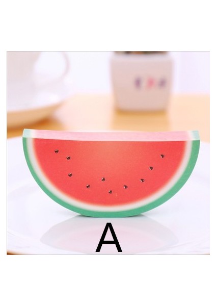 Bir Stil 1 Lot Yapışkan Notlar Dıy Meyve Sebzeler Memo Blokları Kawaages Sticker Post Bookmark Point It Marker Memo Sticker Kağıdı (Yurt Dışından)