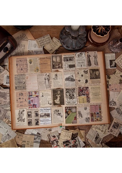 E Stili Vintage Kağıt Mini Kitap Kraft Kartlar Scrapbooking Için Dekorasyon Kırtasiye Lomo Kartlar Dıy Kağıt Günlük Etiket Sticker (Yurt Dışından) fırsatları