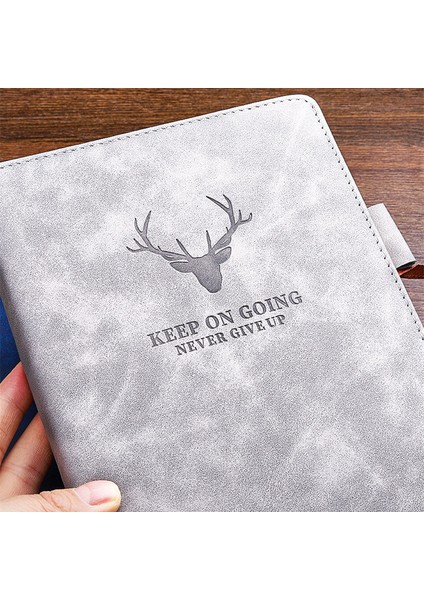 Bir Stil A5 360 Sayfa Ekstra Kalın Wax-Ling Deri A5 Günlük Ofis Iş Defteri Defter Günlük Okul Malzemeleri (Yurt Dışından) fiyatları