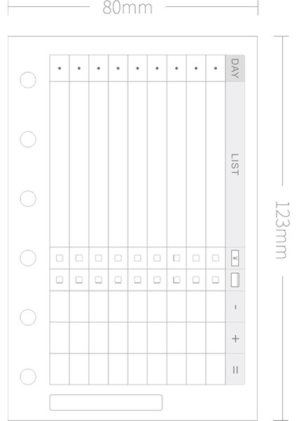 Finansal Muhasebe Tarzı A7 A7 Spiralli Defter Yeniden Dolum Ajanda Iç Sayfa Iç Kağıt Günlük Haftalık Aylık Plan Nokta Izgara - Alışveriş (Yurt Dışından)