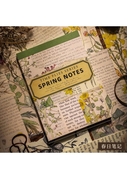 Bir Stil Scrapbooking Dekorasyon Için Retro Malzemeler Kitabı - El Yapımı Albüm, Günlük, Defter Için Kreatif Kağıt Seti (Yurt Dışından)