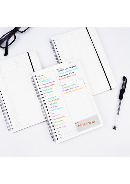 Günlük Plan Stili Yeni Defter Ajanda Günlük Haftalık Aylık Plan Spiral Organizatör A5 Not Defterleri Aylık Şeffaf Program Ajanda Planlayıcı (Yurt Dışından) fiyatları