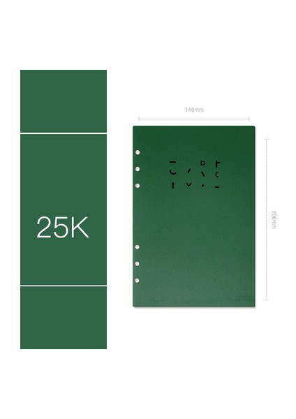 Iç Sayfa Stilini Değiştir A5 A6 Işık Lüks Ofis Iş Işlevli Toplantı Gevşek Yapraklı Bağlayıcı Spiral Defter 6 Delikli Metal Tokalı Günlük Planlayıcı Ajanda (Yurt Dışından)