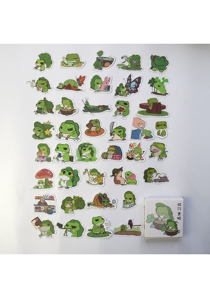No.13 Tarzı Kutu Rengi Sevimli Baskılı Kağıt Sticker Süsleme Etiket Dıy Albüm Defteri Kağıdı Mühür Sticker Kırtasiye Hediye Malzemesi (Yurt Dışından)