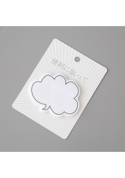T4 Stili Çocuklar Için Sevimli Diyaloğ Kutusu Kağıt Sticker Yapışkan Not Sayfa Işaretçi Planlayıcı Kawaii Kırtasiye Not Defterleri Güzel -Okul Malzemeleri Için (Yurt Dışından) fırsatları