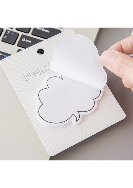 T4 Stili Çocuklar Için Sevimli Diyaloğ Kutusu Kağıt Sticker Yapışkan Not Sayfa Işaretçi Planlayıcı Kawaii Kırtasiye Not Defterleri Güzel -Okul Malzemeleri Için (Yurt Dışından) indirimleri