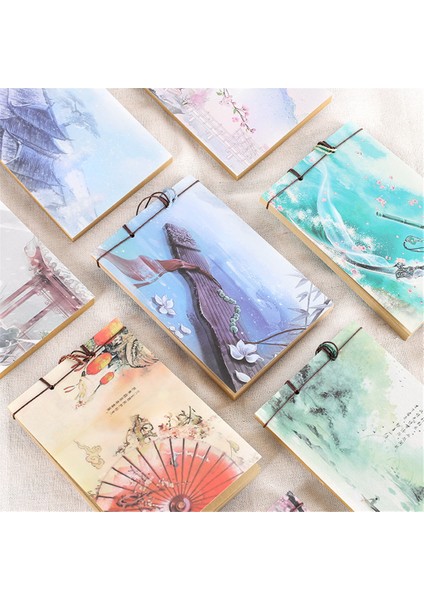 R Stili Yaratıcı Vintage Defter Çin Tarzı Defter Retro Püsküllü El Yapımı Defter Günlük Kitap Kırtasiye Okul Malzemeleri (Yurt Dışından)