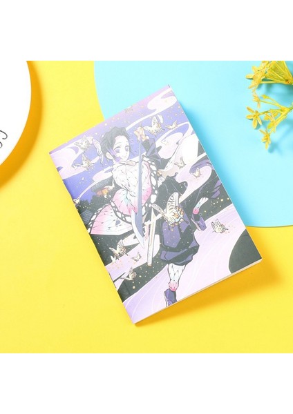 H04 Stili Japon Anime Demon Slayer Kimetsu No Yaiba Baskılı Not Defteri Takvim Planlayıcı Sketchbook Ajanda Ofis Kırtasiye Hediye (Yurt Dışından)