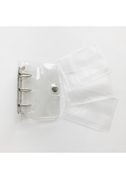 Simli Tarzı Mini Boyut Mze Clear 3 Halkalı Spiral Defter Okul Malzemeleri Öğrenci Kendin Yap Halkalı Defter Planlayıcı Sevimli Kevin&sasa El Sanatları Ile Sunulan (Yurt Dışından)