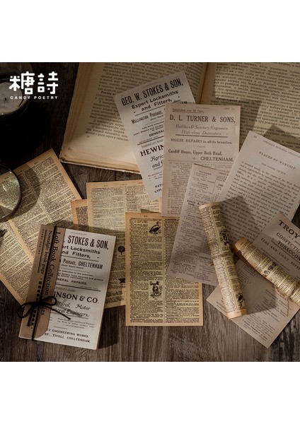 Jiaopianxiangji Tarzı Lot Not Defterleri Yapışkan Notlar Çatı Koleksiyonu Hurdalar Günlük Planlayıcı Etiketler Scrapbooking Dekoratif Dıy El Sanatları Etiketleri (Yurt Dışından)