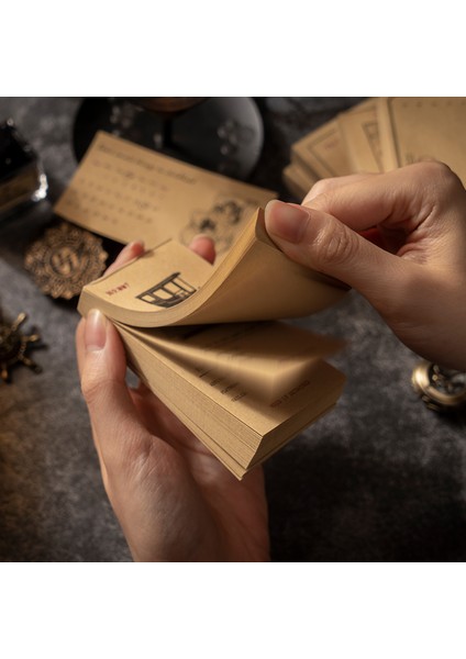 Bir Stil Dimeets Antika Koleksiyon Not Defteri Retro Malzeme Kağıt Dekorasyon Günlüğü Vintage Okul Kırtasiye Dıy Scrapbooking (Yurt Dışından) fiyatları