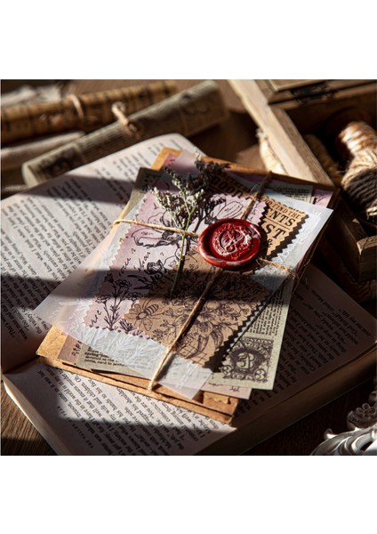 B Tarzı Dimeets Vintage Deco Günlük Malzeme Kağıdı Not Defteri El Yapımı Scrapbooking Planlayıcı Seyahat Günlüğü Arka Plan Kağıdı Kırtasiye (Yurt Dışından) indirimleri