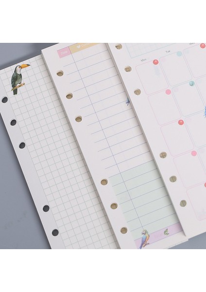 Kraft Kağıt Stili A7 A5 A6 A7 Dolma Delikli Renkli Iç Sayfalı Aylık Plan Yapılacaklar Listesi Nokta Çizgili Günlük Defter Kraft Kağıt (Yurt Dışından) modelleri