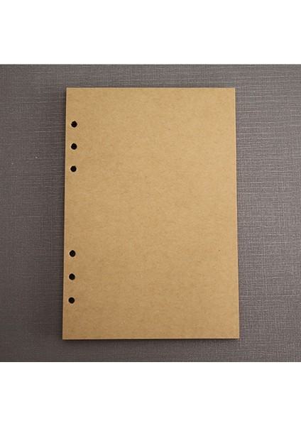 Sarı Zanaat Tarzı A6 45 Yaprak Halka Defter Eklemesi Dolma Kağıtlar Dergiler A5 A6 Spiral Günlük Planlayıcı Iç Çekirdek Kağıtlar (Yurt Dışından)