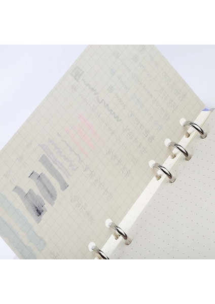 Sarı Zanaat Tarzı A6 45 Yaprak Halka Defter Eklemesi Dolma Kağıtlar Dergiler A5 A6 Spiral Günlük Planlayıcı Iç Çekirdek Kağıtlar (Yurt Dışından)