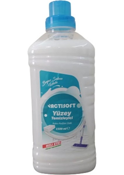 Yüzey Temizleyici Beyaz Sabun Kokulu Beyaz Sabun 1500 Mlx 4 Adet