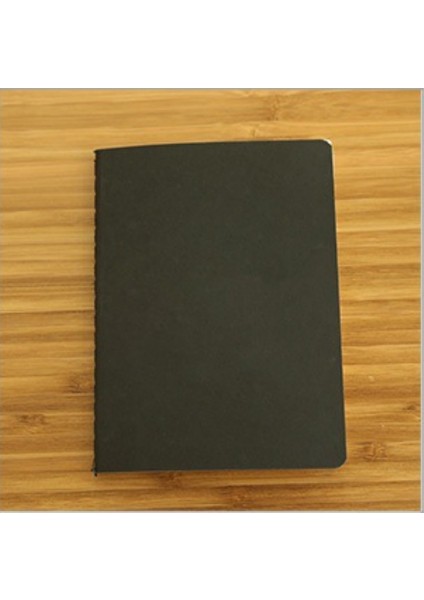 Siyah Stil Kraft Defter Ofis Malzemeleri Günlük Kitap Dıy Retro Kraft Kağıt Boş Not Defteri Çizim Kitabı Not Defteri (Yurt Dışından)