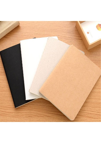 Siyah Stil Kraft Defter Ofis Malzemeleri Günlük Kitap Dıy Retro Kraft Kağıt Boş Not Defteri Çizim Kitabı Not Defteri (Yurt Dışından) fiyatları