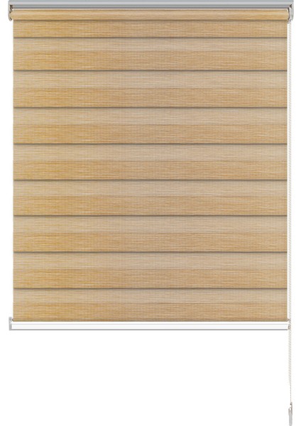 Soft Bamboo Krem Bej Kırçıllı Zebra Perde ( Etek Düz ) fiyatları